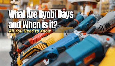 home depot ryobi days|ryobi days 2024 home depot.